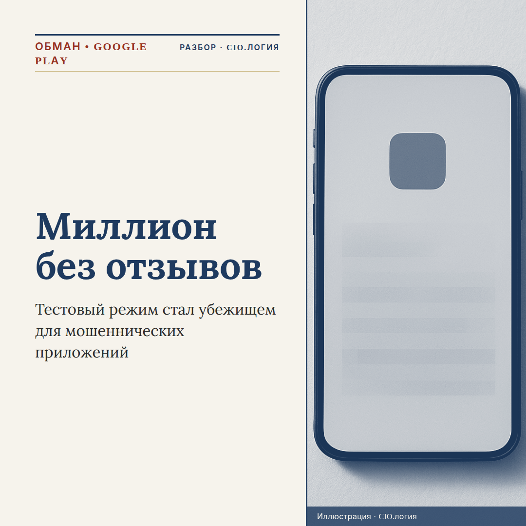 Клон приложения в Google Play: как мошенники месяц собирали чужие платежи под чужим логотипом